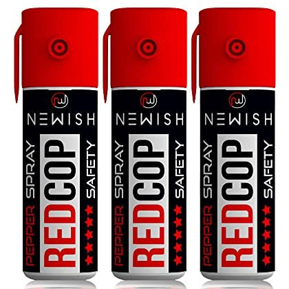 Newish Red Cop Powerful Pepper Spray Self Defence For Women (35 Gm) - Pack Of 3