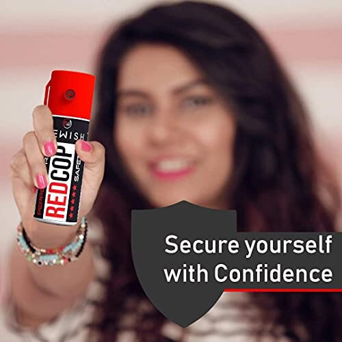 Newish Red Cop Powerful Pepper Spray Self Defence For Women (35 Gm) - Pack Of 3