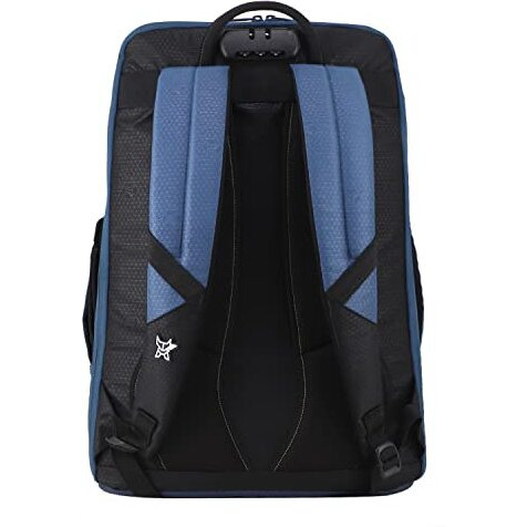 Arctic Fox Kobra Gaming Laptop Backpack (Blue)| 27 Ltr Capacity|Water Resistant | Multipurpose Backpack |Usb Cable Holder Pocket|Rain Cover|Number Lock| Trolley Sleeve|17" Unisex Laptop Backpack