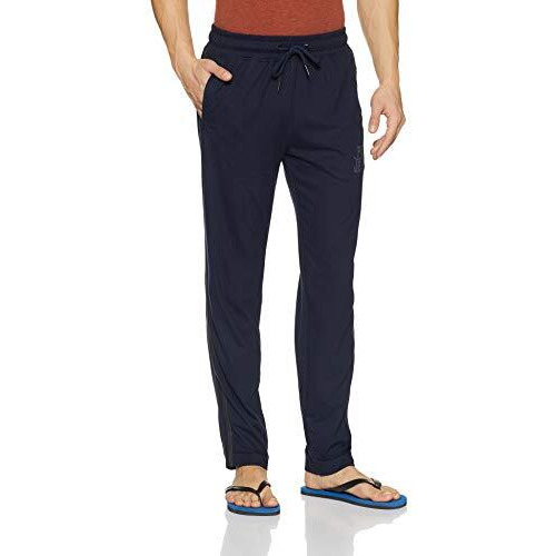 Pepe Jeans Innerwear Men's Regular Lounge Bottom (Att01-01_Navy 80-85)