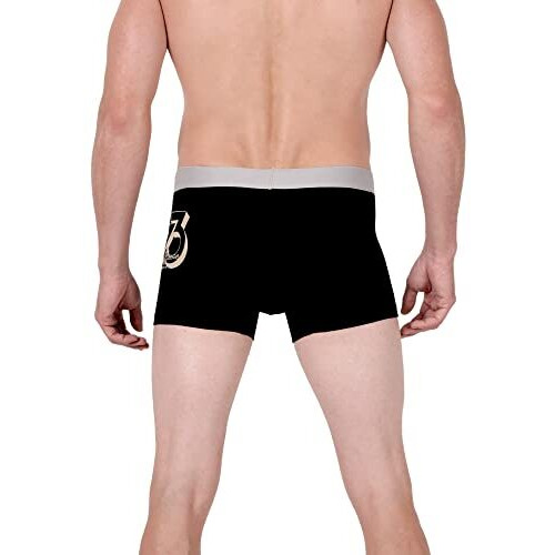 Pepe Jeans Innerwear Men's Cotton Trunks (Pack Of 1) (Opt07Black-1L_Black-1_L)