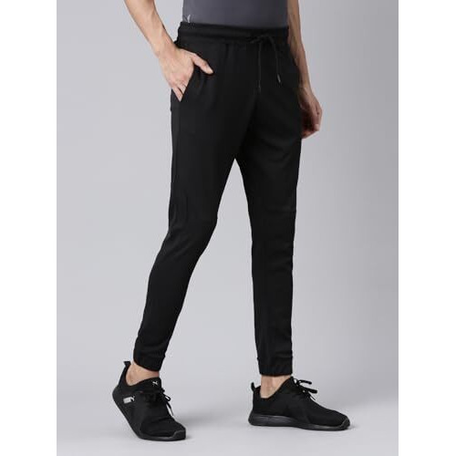 Pepe Jeans Innerwear Men's Regular Fit Track Pants (Pptr01_Black_L), Mid Rise