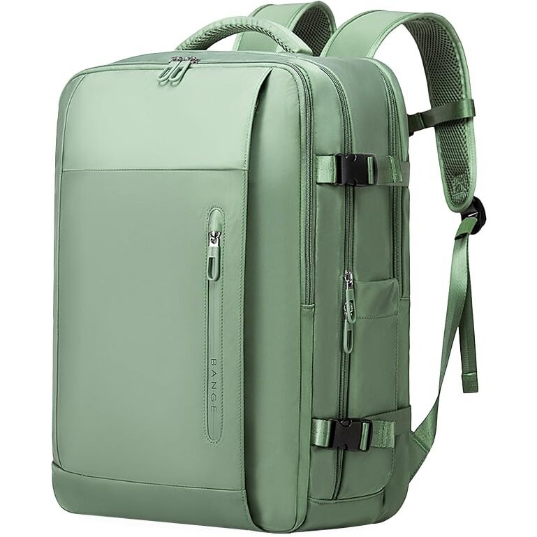 Red Lemon Bange Fissure Laptop Backpack For Men And Women | Multi-Compartment Water Resistant Business Travel Laptop Backpack (15.6) (Green)