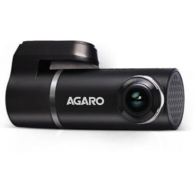 Agaro Alpha Car Dash Camera, Dashboard Recorder, 3Mp, 140 Degree Wide Angle, F2.1 Aperture, Full Hd, Voice Recorder, 128 Gb Micro Sd Card Support, Night Vision, G Sensor, Wifi, Loop Recording, Diy Set Up