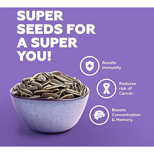 Yogabar Sunflower Seeds For Eating Protein And Fibre Rich Superfood | Healthy Snacks - 250Gm