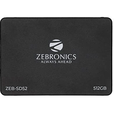 Zeb-Sd52 Ssd 512Gb, Sata Ii And Sata Iii Interface, Qlc, Silent Operation