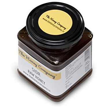 The Honey Company Sidr Raw Honey 350G 100% Pure Natural Raw Unprocessed Unheated Unpasteurised Unfiltered