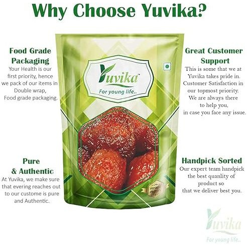 Yuvika Aloo Bukhara Dry - Subgenus Prunus - Dried Plum 200 Grams