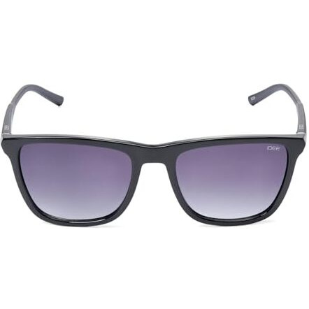 Idee 100% Uv Protected Sunglasses For Men|Size- Large|Shape- Square|Model- Idso211C2Sg, Black