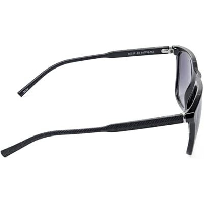 Idee 100% Uv Protected Sunglasses For Men|Size- Large|Shape- Square|Model- Idso211C2Sg, Black