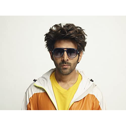 Irus 100% Uv Protected Sunglasses For Men | Size- Large | Shape- Aviator | Model- Irs1100C3Sg (Black)
