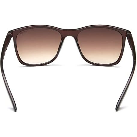 Irus 100% Uv Protected Non-Polarized Brown Sunglasses For Men | Size- Medium | Shape- Square | Model- Irs1103C2Sg