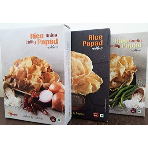 Roshnee Rice Combo Minis 3 X 80 Gm Packs - 240 Gm. |Three In One Pack Of 3 Different Rice Combinations.| No Artificial Flavors Preservatives Or Artificial Colors | Gluten Free |