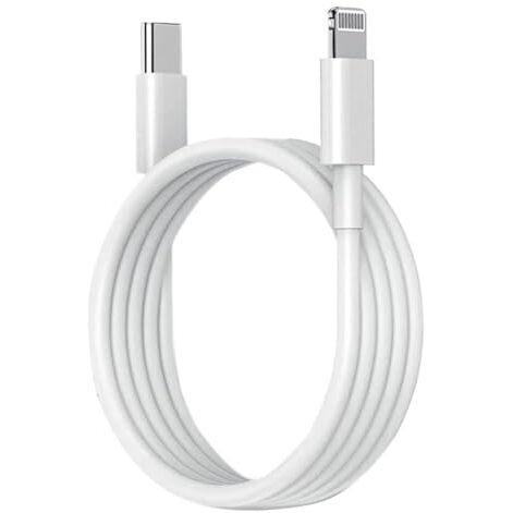 Kratos Type C To Lightning Cable For Iphone 20W Fast Charging, Designed For Iphone Cable With 480Mbps Data Sync Compatible With Iphone 14, 13,12,11,9,8,7 Series, Se And All Iphones With Lightning Port