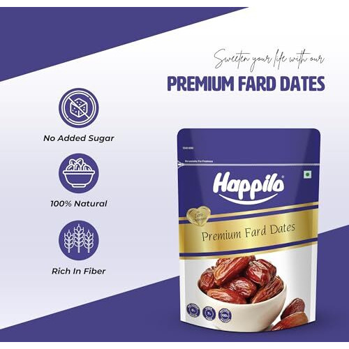 Happilo Premium Fard Dates 500G