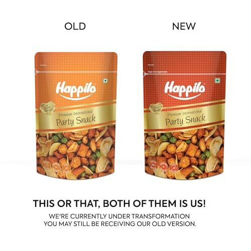 Happilo Party Snack 160G, Peanuts, Green Peas, Broad Beans, Crunchy And Flavorful, On-The-Go Snack