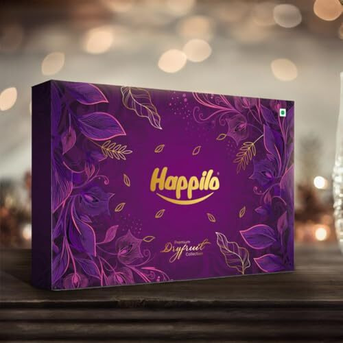 Happilo Dry Fruit Celebrations Gift Box Niwa 691G Healthy Gift Hamper With Gourmet Snacks & Dry Fruits | Corporate Gift Basket For Clients | Employees & Personal Gifting | Festive Gift Hamper I Gourmet Hamper| Ideal For Festive Gifting | Barfi, Black Pepper Cashews, Almond Cashew Mix, Party Snacks, Dry Fruit Bars, Brittle