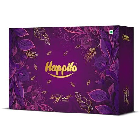 Happilo Dry Fruit Celebrations Gift Box Niwa 691G Healthy Gift Hamper With Gourmet Snacks & Dry Fruits | Corporate Gift Basket For Clients | Employees & Personal Gifting | Festive Gift Hamper I Gourmet Hamper| Ideal For Festive Gifting | Barfi, Black Pepper Cashews, Almond Cashew Mix, Party Snacks, Dry Fruit Bars, Brittle