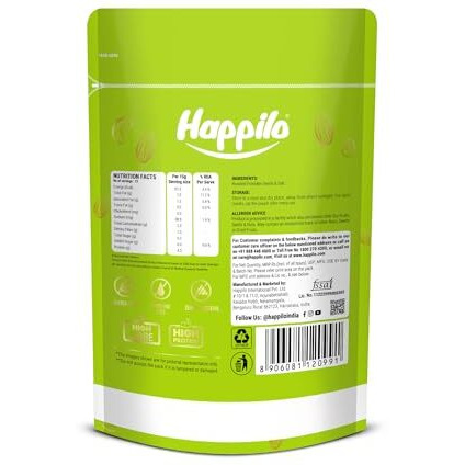 Happilo Premium Lightly Salted & Roasted Pumpkin Seeds 200G (Pack Of 3)