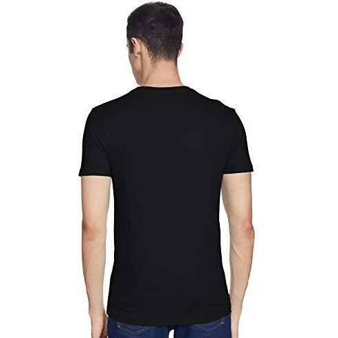 United Colors Of Benetton Men's Slim T-Shirt (3099J7105I902_Black M)