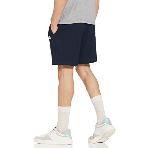 Max Men's Regular Fit Solid Lounge Shorts (Navy_L)