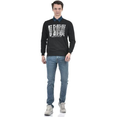 Numero Uno Men's Anthology Crewneck Sweatshirt Black