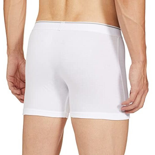 Van Heusen Men Boxer Briefs - 100% Combed Cotton - Anti Bacterial, Colour Fresh, Moisture Wicking_10032_White_Xl