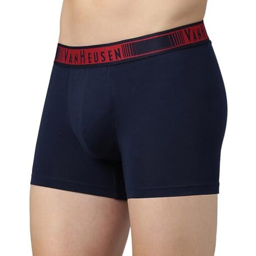 Van Heusen Men's Trunks (Ihetr1Cdn10050_Dark Blue_Large)