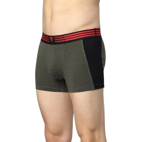 Van Heusen Men's Trunks (Ihetr1Comp10049_Dark Green_X-Large)