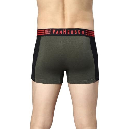 Van Heusen Men's Trunks (Ihetr1Comp10049_Dark Green_X-Large)