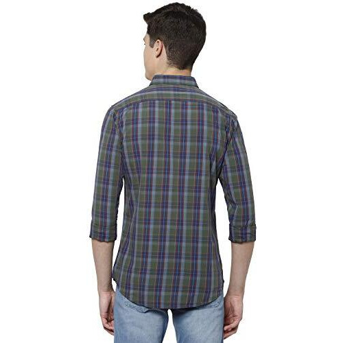 Allen Solly Cotton Men's Regular Shirt (Alsfcucuf237329_Grey 42)