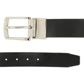 Louis Philippe Leather_Mens__Belt_(Lpblgrgff202041_Black_S)