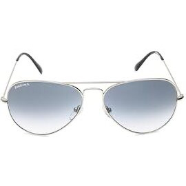 Fastrack Grey Aviator Gradient Sunglasses For Men