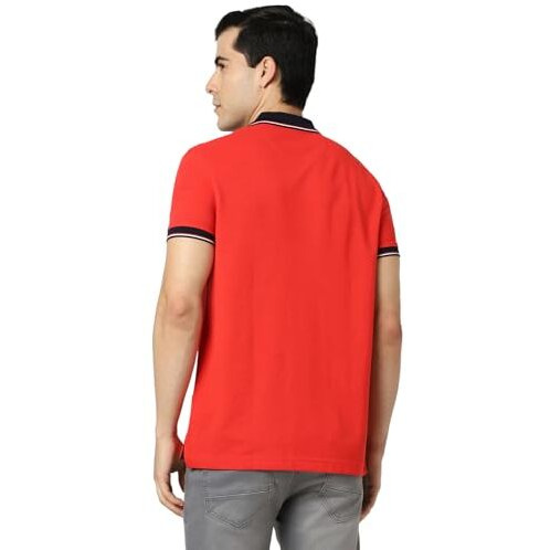 Van Heusen Men's Solid Regular Fit Shirt (Vskpurgbe36687_Multicolor L)