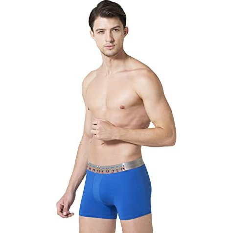 Van Heusen Fresh Cotton Trunks For Men -Solid_20049_Nautical Blue_L