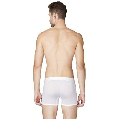 Van Heusen Men Breathable Air Series Active Trunks - Polyamide Elastane - Swift Dry, High Stretch Mesh_40047_White_Xl