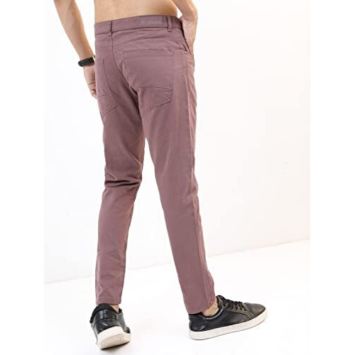 Ketch Men's Slim Casual Pants (Khtr000092_Rose Taupe