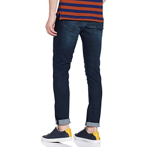 Lee Men's Skinny Jeans (Lmjn000084_30_Crosshatch Indigo