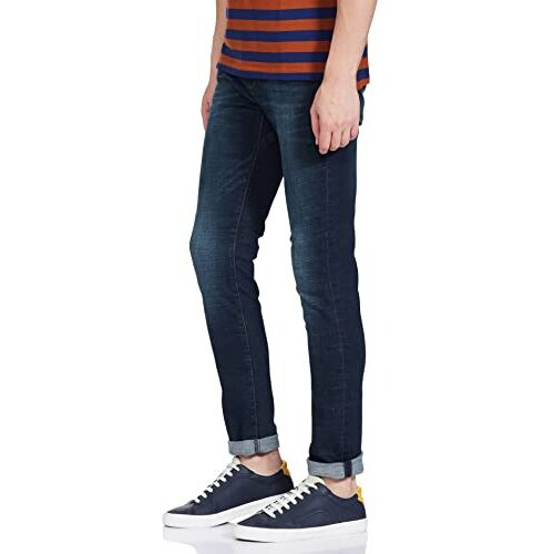 Lee Men's Skinny Jeans (Lmjn000084_30_Crosshatch Indigo