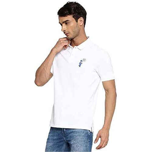 Lee Men's Graphic Print Slim Fit T-Shirt (8905409228074_White M)