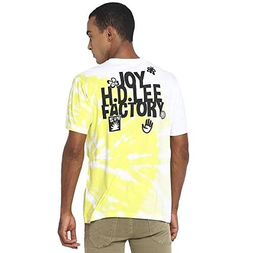 Lee Men's Loose Polo Shirt (Lmts001103_Light Green & White Large)