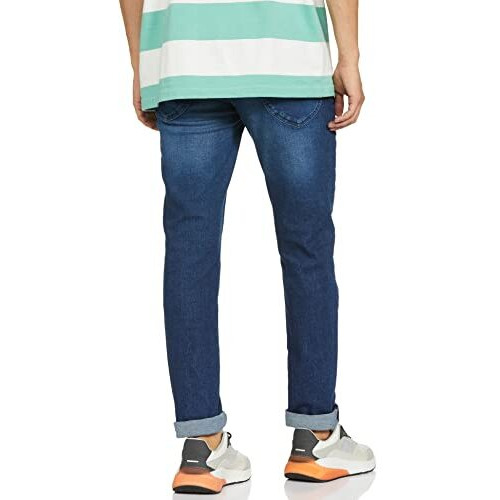 Lee Men's Slim Jeans (Lmjnsm3795_Dark Indigo_30)