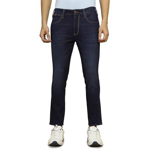 Wrangler Men's Fitted Jeans (Wmjn007264_Blue