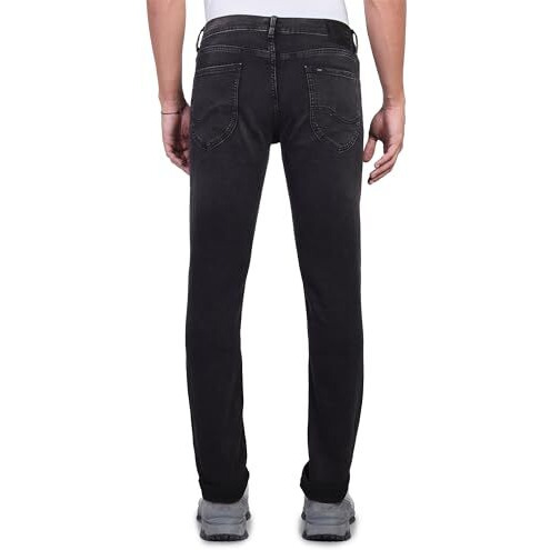 Lee Men's Fitted Jeans (Lmjn004762_Black Beuty_38)
