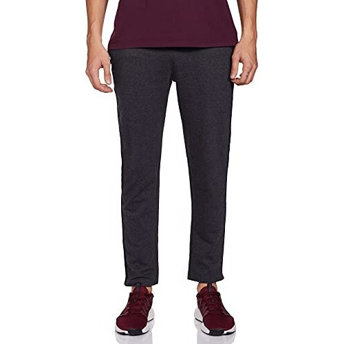Lawman Pg3 Men's Regular Track Pants (Law-Lp-102-Ct R/L Anmlg_Xl_Anthra Melange