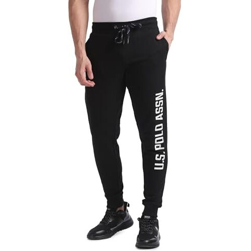 U.S. Polo Assn. Men's Lounge Bottom (I675-002-Pl-Xxl_Black_Xx-Large)