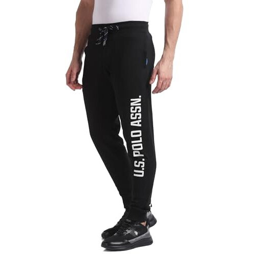 U.S. Polo Assn. Men's Lounge Bottom (I675-002-Pl-Xxl_Black_Xx-Large)