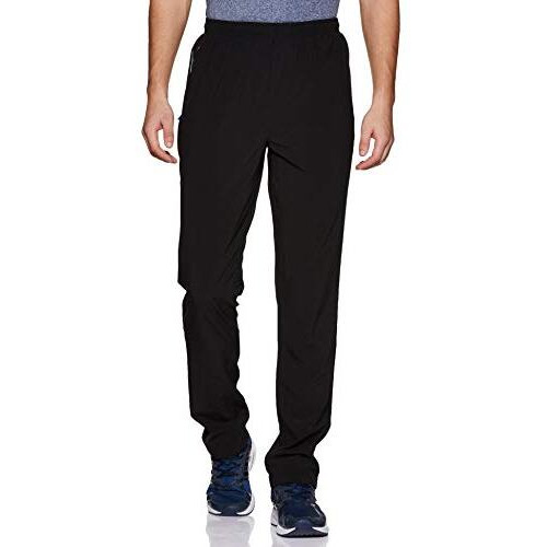 Van Heusen Performance Men Regular Fit Trackpants - Polyester Spandex - Swift Dry, 4 Way Stretch, Lightweight_51042_Black_L