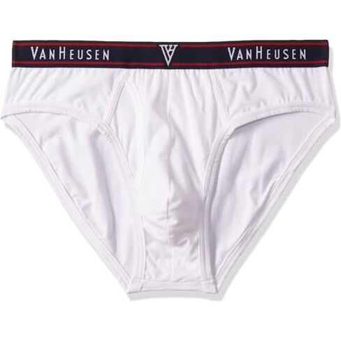 Van Heusen Men's Cotton Blend Classic Regular Solid Briefs (Pack Of 1) (Ihqbr1Cwh10014_White_M)