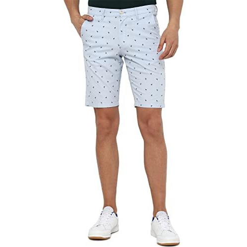 Allen Solly Men's Board Shorts (Assrqsmf298589_Blue_L)